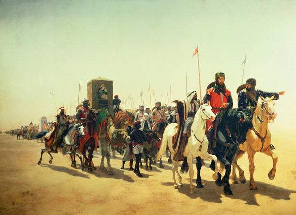 Richard Löwenherz auf dem Weg nach Jerusalem